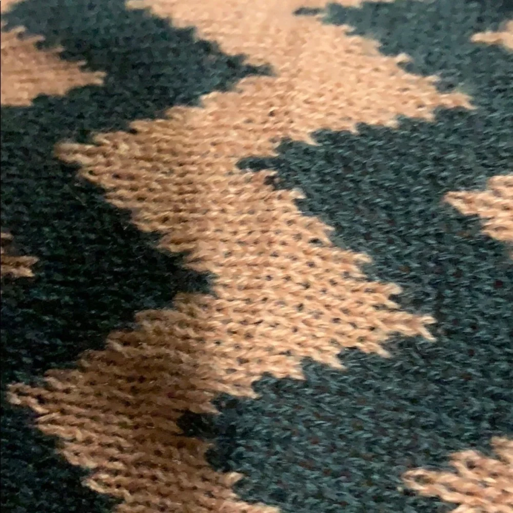 Salmon and Gray chevron unity scarf